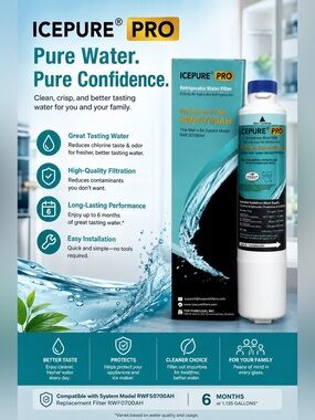 ICEPURE PRO Refrigerator Water Filter -RWF0700AH